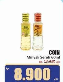 Promo Harga Cap Coin Minyak Sereh 60 ml - Hari Hari