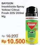 Promo Harga BAYGON Insektisida Spray Citrus Fresh 200 ml - Indomaret