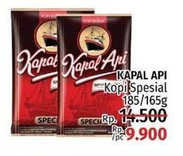 Promo Harga Kapal Api Kopi Bubuk Special  - LotteMart