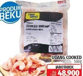 Promo Harga Udang Cooked 500 gr - Lotte Grosir