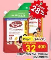 Promo Harga Lifebuoy Body Wash 800 ml - Superindo