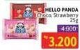 Promo Harga Meiji Hello Panda Biscuit Chocolate, Strawberry 25 gr - Alfamidi