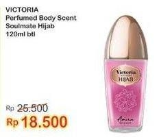 Promo Harga VICTORIA Perfumed Body Scent Soulmate 120 ml - Indomaret