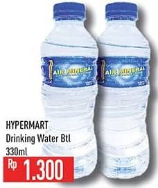 Promo Harga Hypermart Air Mineral 330 ml - Hypermart