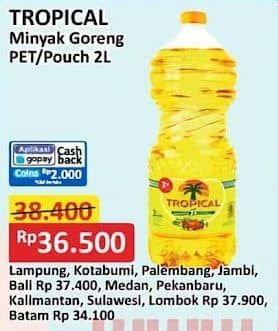 Promo Harga Tropical Minyak Goreng  - Alfamart