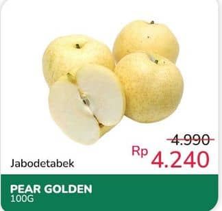 Promo Harga Pear Golden per 100 gr - Indomaret