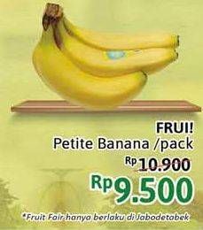 Promo Harga FRUI Petite Banana  - Alfamidi