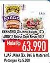 Promo Harga BERNARDI Burger/ABBYS Bakso Sapi  - Hypermart