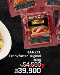 Promo Harga Hanzel Frankfurter Original 360 gr - LotteMart