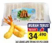 Promo Harga 365 Udang Lapis Tepung per 10 pcs 230 gr - Superindo