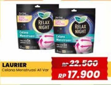 Promo Harga Laurier Celana Menstruasi M-XL, S-M 2 pcs - Yogya