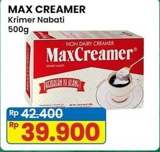 Promo Harga MAX Creamer Refill 500 gr - Indomaret