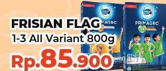 Promo Harga FRISIAN FLAG Primagro 3+ All Variants 800 gr - Yogya