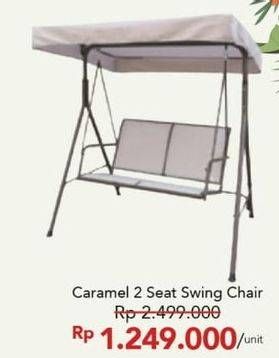 Promo Harga Transliving Caramel 2 Seat Swing Chair G1003  - Carrefour