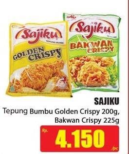 Promo Harga Ajinomoto Sajiku Tepung Bumbu Serbaguna Golden Crispy, Bakwan Crispy  - Hari Hari