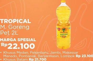 Promo Harga TROPICAL Minyak Goreng 2 ltr - Alfamart