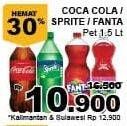 Promo Harga COCA COLA Minuman Soda 1500 ml - Giant