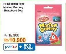 Promo Harga Cerebrofort Marine Gummy Strawberry 20 gr - Indomaret