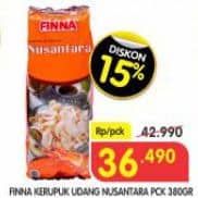 Promo Harga Finna Kerupuk Udang Nusantara 380 gr - Superindo