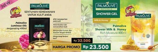 Promo Harga Shower Gel/ Luminous Oil 400ml  - Indomaret