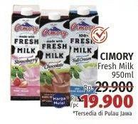 Promo Harga Cimory Fresh Milk 950 ml - LotteMart