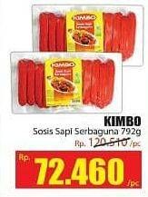 Promo Harga KIMBO Sosis Sapi Serbaguna 792 gr - Hari Hari