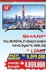 Promo Harga Sharp 2T-C50AD1i Full-HD 50"  - Hypermart