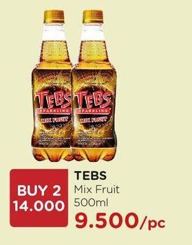 Promo Harga TEBS Tea With Soda 500 ml - Watsons