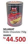 Promo Harga SELAMAT Wafer Chocolate 750 gr - Alfamidi