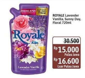 Promo Harga So Klin Royale Parfum Collection Lavender Vanilla, Sunny Day, Sweet Floral 720 ml - Alfamidi