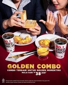 Promo Harga KFC Golden Combo 1  - KFC