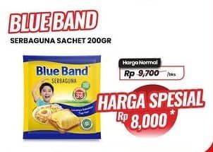 Promo Harga Blue Band Margarine Serbaguna 200 gr - Carrefour