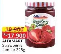 Promo Harga ALFAMART Selai Strawberry 225 gr - Alfamart