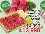 Promo Harga Daging Rendang Sapi Special/Semur  - LotteMart