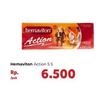 Promo Harga HEMAVITON Multivitamin Action 5 pcs - Carrefour