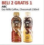 Promo Harga ABC Minuman Kopi Milk Coffee, Chocomalt 230 ml - Alfamidi