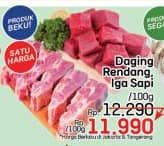 Promo Harga Daging Rendang/Iga Sapi  - LotteMart