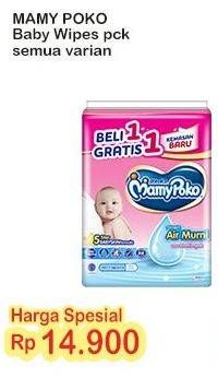 Promo Harga Mamy Poko Baby Wipes Hand & Mouth All Variants 50 sheet - Indomaret