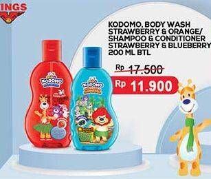 Promo Harga Kodomo Body Wash/Shampoo & Conditioner  - Indomaret