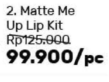 Promo Harga BARRY M Matte Me Up Liquid Lip Paint  - Guardian