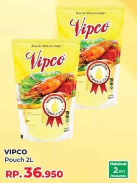Promo Harga Vipco Minyak Goreng 2000 ml - Yogya