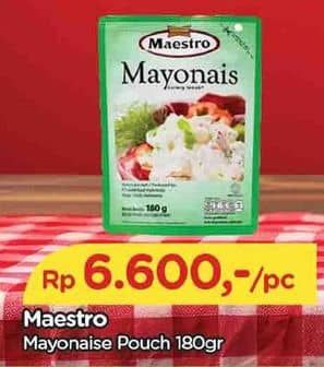 Promo Harga Maestro Mayonnaise Original 100 gr - TIP TOP