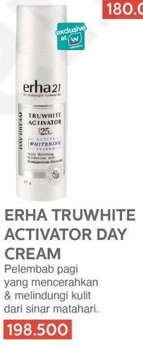 Promo Harga ERHA21 Truwhite Activator Day Cream  - Watsons