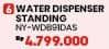 Promo Harga Panasonic NY-WDB91DAS Water Dispenser  - COURTS
