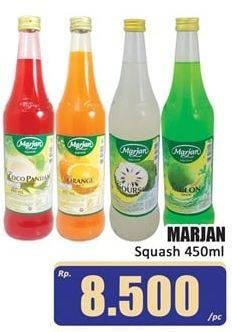 Promo Harga MARJAN Syrup Squash 450 ml - Hari Hari