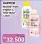Promo Harga Garnier Micellar Water Vitamin C, Rose 125 ml - Alfamidi