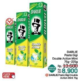 Promo Harga Darlie Toothpaste Double Action Mint 75 gr - LotteMart