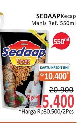 Promo Harga SEDAAP Kecap Manis 550 ml - Alfamidi