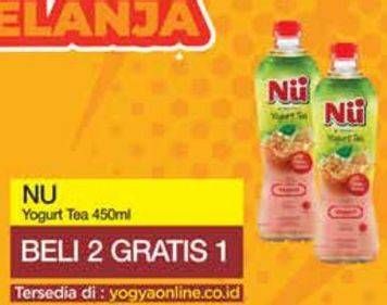 Promo Harga NU Yogurt Tea 450 ml - Yogya
