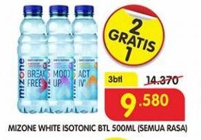 Promo Harga MIZONE Minuman Bernutrisi All Variants per 3 botol 500 ml - Superindo